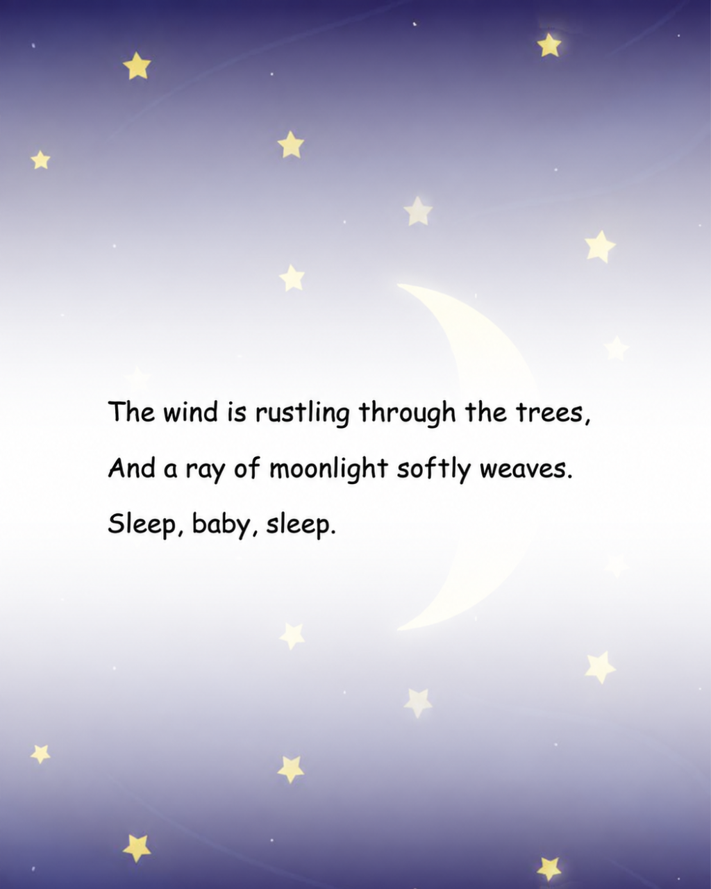 Sleep, Baby, Sleep
